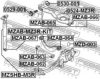 MAZDA BP4K28473A Caster Shim, axle beam